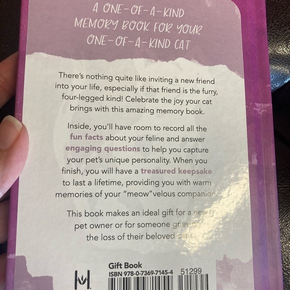 New Cat Tales, new keepsake memory book for owners - Picture 7 of 7